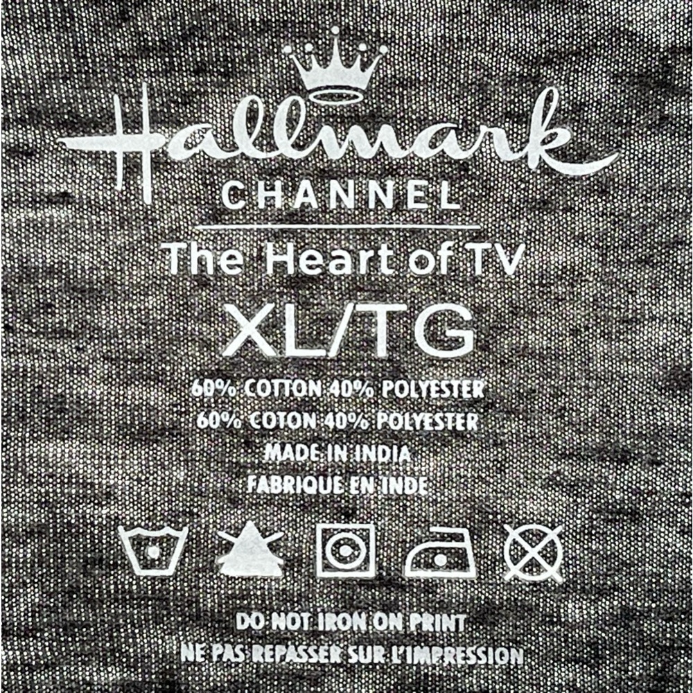 NWT Relaxed Fit Hallmark Channel On, All My Worries Gone! T-Shirt - Picture 4 of 9